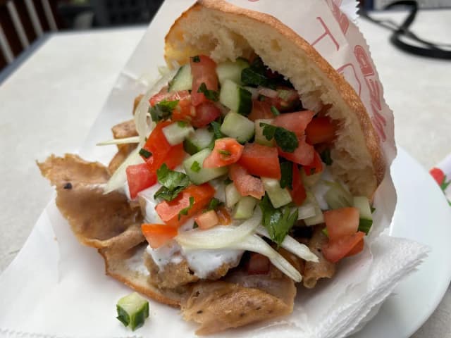 Kebab sandwich