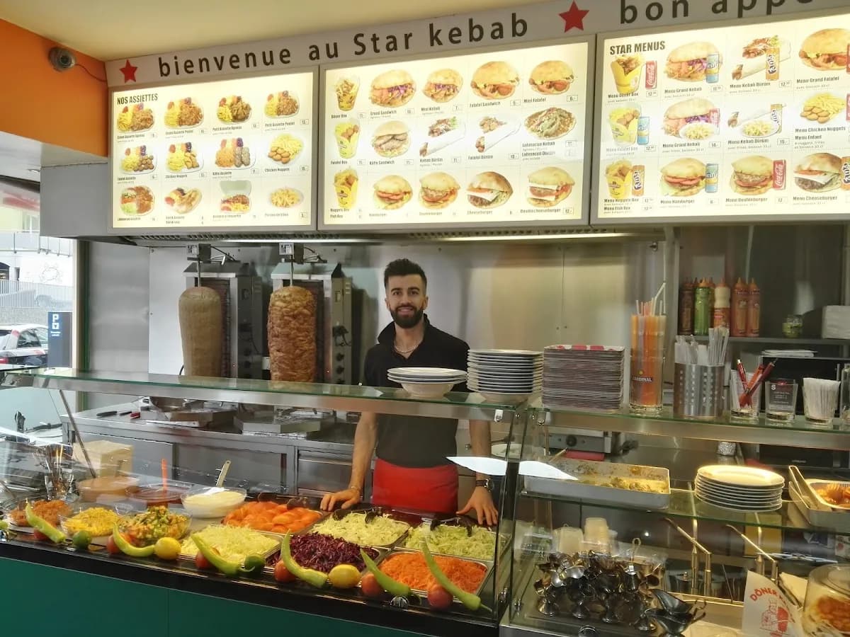Star Kebab counter
